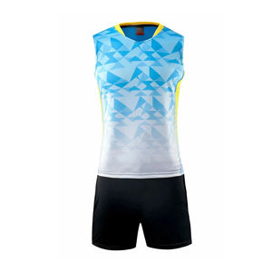 Servicio OEM, Ropa Deportiva al por Mayor, Uniformes de Voleibol, Diseña tus Propios Conjuntos sin Mangas por Sublimación para Hombre y Mujer, 100% Poliéster - Product Image 1
