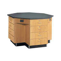 Table/banc de laboratoire de chimie/phycique/biologie, équipement de laboratoire pour salle de classe/mobilier de laboratoire