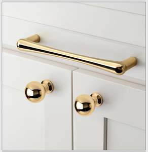 Perilla de Cajón de Latón con Forma de Corbatín Elegante, Herraje Decorativo para Muebles de Gabinete, Diseño Moderno y Elegante, Venta al por Mayor - Product Image 6