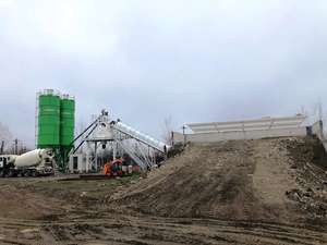 Nueva Mezcladora de Concreto Eléctrica Compacta y Estacionaria de 60 M3/h con PLC Automático, Bomba, Motor, Cojinetes Clave - Product Image 5