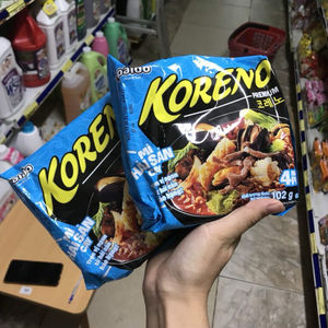 Koreno Premium Seafood Fideos instantáneos picantes 102G Estilo coreano Mariscos calientes Sabor Ramen Venta al por mayor Exportación de Vietnam - Product Image 3