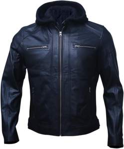 Vente en gros pakistanaise de vestes en cuir fabricant vendeur veste en cuir décontractée pour hommes vestes de conception de moto - Product Image 1