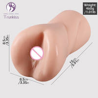 Tasse d'avion de masturbation anale réelle produit de sexe adulte bouche à canal unique anal texture de peau réaliste tasse de masturbation masculine