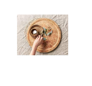 Plaque de chargeur en bois décorative au Design moderne, plaque de chargeur en bois Offre Spéciale avec utilisation manuelle pour le produit Offre Spéciale - Product Image 2