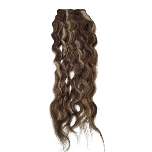 สำหรับต่อผมหรูหรา 100% ผมแท้ของมนุษย์ชาวอินโดนีเซีย เกรด Remy Virgin แบบ BodyWave คุณภาพสูงพิเศษ ไม่ผ่านการดัดแปลงด้วยสารเคมี - Product Image 2