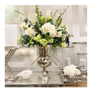 Accueil Hôtels et restaurants Dernière Collection Aluminium Hand Hammered Design Planter Garden Centerpieces Decorations - Product Image 1