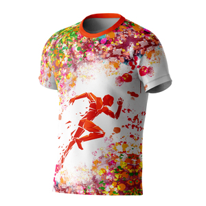 Tùy Chỉnh Người Đàn Ông Của O-Cổ T-Shirt 100% Chất Lượng Cao Cotton 60% Cotton 40% <span class=keywords><strong>Polyester</strong></span> In Kỹ Thuật Số - Product Image 6