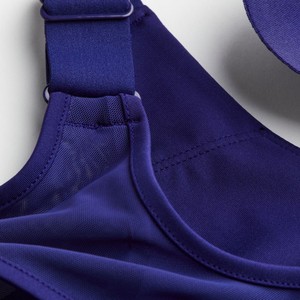 Nuevo diseño personalizado de punto para correr Yoga Sujetador deportivo conjunto sin costuras espalda algodón ropa interior frente entrenamiento uso XL pedido mínimo 2 piezas - Product Image 5