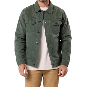 Chaqueta Vaquera para Hombre, Estilo Moderno, Cómoda, Informal, para Clima Fresco, Chaqueta Vaquera Elegante para Otoño - Product Image 1