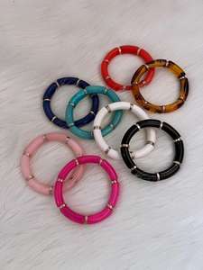 Handmade Resin Bracelet with <b>Dried</b> <b>Flowers</b> Colorful Resin Bangle Bracelet for Women Clear Resin Bracelet by Artisan Craft - Product Image 5