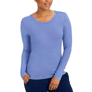 Sous-vêtements médicaux pour femmes, doux et extensibles, à col haut, avec logo imprimé, sous-vêtements pour infirmières - Product Image 5