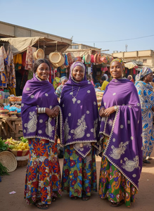 Grand châle floral d'été en polyester voile, style Dubaï, mélange de couleurs, broderie de strass dorés, respirant, tendance, pas cher - Product Image 3