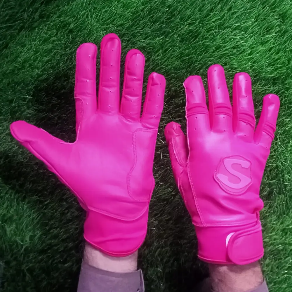 Guantes de silicona con palma completa para hombre y mujer, guantes de bateo de béisbol de secado rápido, precio barato