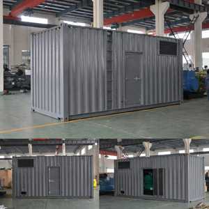 Centrale électrique diesel insonorisée Power Secure 500 kVA conçue pour les applications d'alimentation de secours stationnaire industrielle de 400 kW - Product Image 3