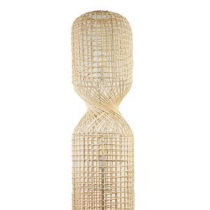 Antique twisted rattan <b>floor</b> <b>lamp</b>, <b>Lamps</b> made from handmade materials, home decoration accessories, wholesale. - Product Image 2