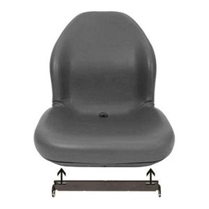 Siège de tracteur de jardin compact Gator Loader pour tondeuse à gazon avec support rabattable - Product Image 3