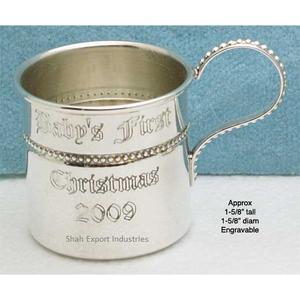 Tasse à eau en métal de style américain plaqué argent pour boissons, maison et hôtel, tasse à thé et café - Product Image 5