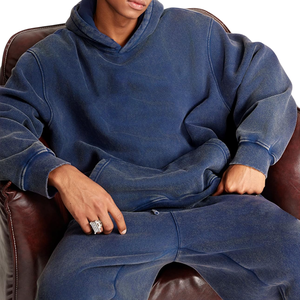 Venta al por mayor Pack Men Baggy Pullover con capucha espaciosa Bolsillo espacioso-Perfecto para viajes rápidos a casa o gimnasio Colecciones - Product Image 5