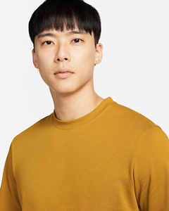 เสื้อออกกำลังกายแขนสั้นสำหรับผู้ชาย, เสื้อ100% ฟิตเนสคอตตอนแขนสั้นสำหรับใส่วิ่งฤดูร้อน - Product Image 3