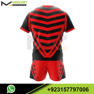 บุรุษชุดกีฬาที่กําหนดเองเสื้อรักบี้ลีกและชุดฟุตบอลรักบี้ชุดรักบี้ขายร้อน - Product Image 5