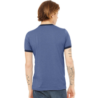 Camisetas de Manga Corta para Hombre, 100% Algodón/Fibra de Bambú, Cuello Redondo, con Logotipo Personalizado, Ecológicas y Transpirables