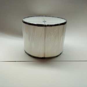 Pantalla de PVC moderna hecha a mano, estilo cilíndrico para lámpara de mesa, cubiertas de luz de tela para uso en interiores - Product Image 4