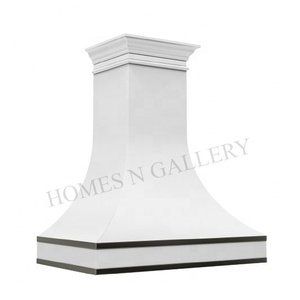 Campana Extractora de Cocina de Acero Inoxidable, Diseño Moderno, Montada en la Pared, con Acabado Blanco Impresionante - Product Image 5