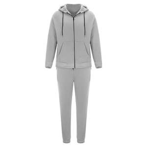 Mens Track Suits Fleece Lined Sweatsuit 2 Piece Sets Casual <b>Full</b> <b>Zip</b> <b>Hoodies</b> Jackets and Jogging Pants with Pockets Fall - Product Image 2