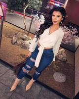 Nouveautés Jeans courts skinny taille haute pour femmes Shorts en jean sexy à imprimé cœur pour femmes