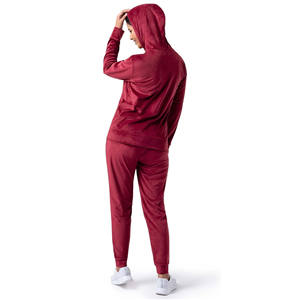 Ropa deportiva de secado rápido entrenamiento manga larga cremallera gimnasio correr con bolsillos trajes para mujeres chándales Unisex alta calidad - Product Image 2