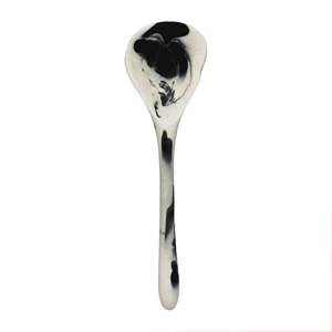 Serveur à salade indien fait à la main ensemble de 2 outils en bois de résine pour la cuisine à domicile - Product Image 6