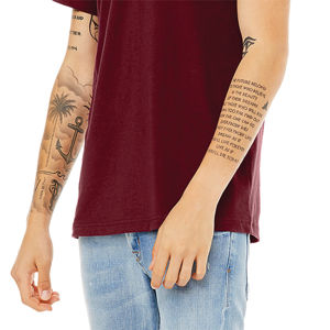 Premium 100% algodón peso pesado cuello en V camiseta para hombres de gran tamaño y estilo formal para personalización y serigrafía - Product Image 4