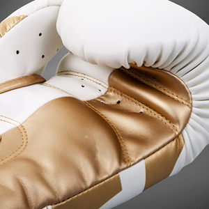 Gants de boxe d'entraînement pour sac de frappe, avec logo et couleur personnalisés, support de poignet auto-agrippant, pour sparring - Product Image 3