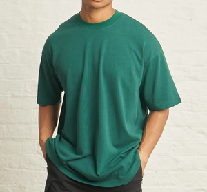 Camiseta Moderna para Hombre de Talla Grande, Transpirable, Ecológica, de Manga Corta, Tejida, Sostenible, de Secado Rápido, Anti-Encogimiento, Resistente a la Decoloración - Product Image 2