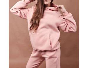 Femmes hiver chaud polaire décontracté Streetwear survêtements ensemble séchage rapide coupe-vent durable Logo nouveaux adultes mode en plein air - Product Image 1