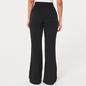 2025 fabricant nouveau Style pantalon évasé pour les femmes/meilleur matériel Logo professionnel imprimé femmes pantalon évasé - Product Image 4
