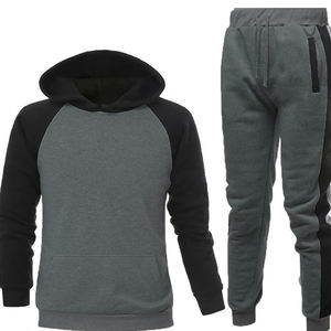 ชุดวอร์มสองชิ้นสำหรับผู้ชายชุดออกกำลังกายสองชิ้นสำหรับออกกำลังกายเล่นฟิตเนสเล่นกีฬากลางแจ้ง - Product Image 4