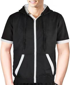 Conjunto Deportivo de Pantalones Cortos y Sudadera con Capucha para Hombre, Diseño Totalmente Personalizado, Transpirable, 100% Algodón, Estilo Informal, Temporada de Invierno, Felpa - Product Image 6