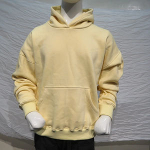 เสื้อฮู้ดดี้ผ้าฝ้าย 100% น้ำหนักมาก ระบายอากาศได้ดี ทรงโอเวอร์ไซส์ สั่งทำขายส่ง สำหรับผู้ชาย พิมพ์ลายได้ ผ้าฟลีซสำหรับฤดูหนาว - Product Image 1