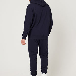 Streetwear de haute qualité pour hommes, survêtement deux pièces, sweat à capuche et pantalon personnalisables, taille XL, technique imprimée - Product Image 2