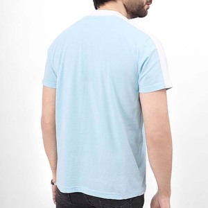 Camiseta con estampado de transferencia de calor con logotipo personalizado OEM 100% algodón para hombre, camiseta informal de verano ecológica de secado rápido con cuello abierto privado - Product Image 3