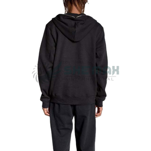 2025 sweat à capuche zippé vierge sérigraphie sweats à capuche zippés coton lourd sweat à capuche zippé personnalisé avec des prix bon marché à vendre - Product Image 2