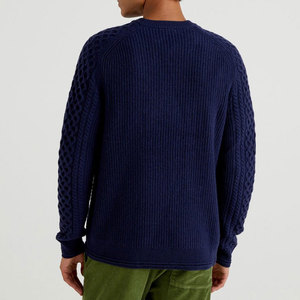 Suéter de Punto Personalizado para Hombre, Diseño OEM, Talla Adulto, MOQ Bajo, Nuevo y Elegante - Product Image 2