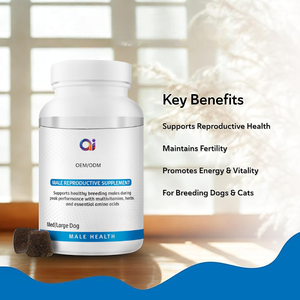 Complément de fertilité professionnel personnalisé pour chiens et chats, marque OEM, favorise un cycle réussi, vitamines prénatales, gélules souples - Product Image 5