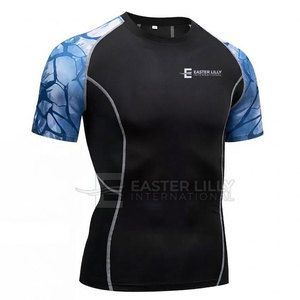 Rashguard BJJ para hombre, el más vendido, a la moda, elástico, para gimnasio, hecho en Pakistán. - Product Image 2