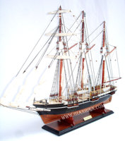 Modèle de bateau ancien en bois noir naturel ENDURANCE / Modèles de bateaux artisanaux / Modèle de bateau ancien à vendre 2023