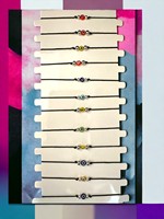 Pulseras de Macramé Hechas a Mano DAFNI con Cuentas de Ojo Turco - Origen Estambul, Regalos Promocionales Novedosos