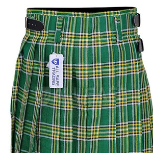 Kilt Utilitario Resistente para Hombre, Tejido de Mezcla de Algodón Reforzado, Pliegues Sólidos en la Espalda, Hebillas Ajustables, Personalizable, Estilo Highland - Product Image 4