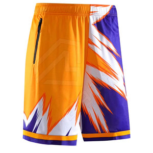 Pantalones cortos de baloncesto transpirables de gran oferta, ropa deportiva personalizada en blanco, pantalones cortos de baloncesto de malla de último diseño - Product Image 4