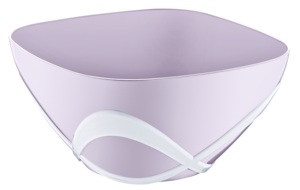 Tazón Desechable Ecológico de PP de 350 ml para Servir Ensaladas, Diseño Único, Apilable, Apto para Lavavajillas, para una Cocina Saludable - Product Image 3